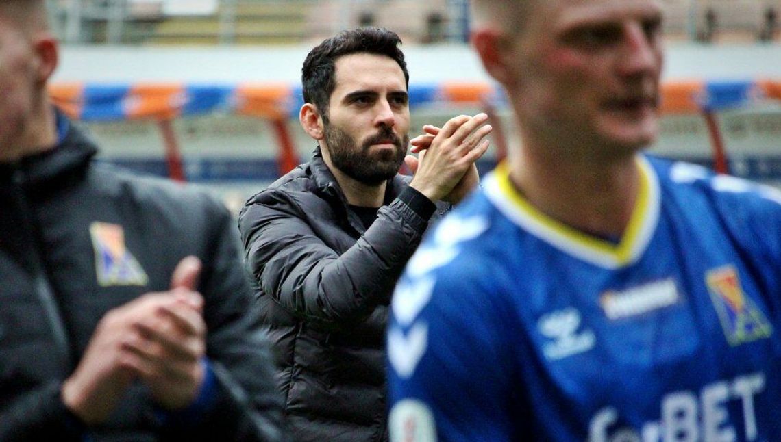 Goncalo Feio (Motor Lublin): Jestem dumny i po tym co zobaczyłem wierzę w awans jeszcze w tym sezonie