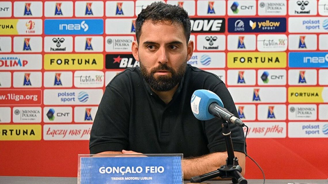 Goncalo Feio (Motor Lublin): W Niecieczy będziemy musieli bardzo dobrze i szybko operować piłką