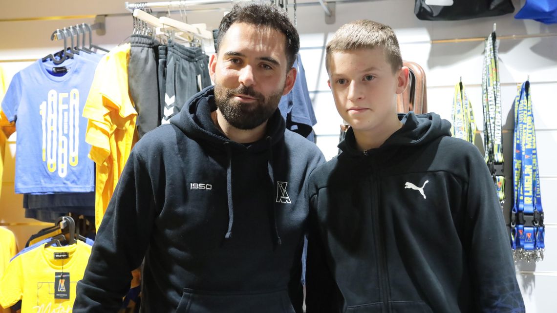 Goncalo Feio spotkał się z kibicami Motoru [zdjęcia]