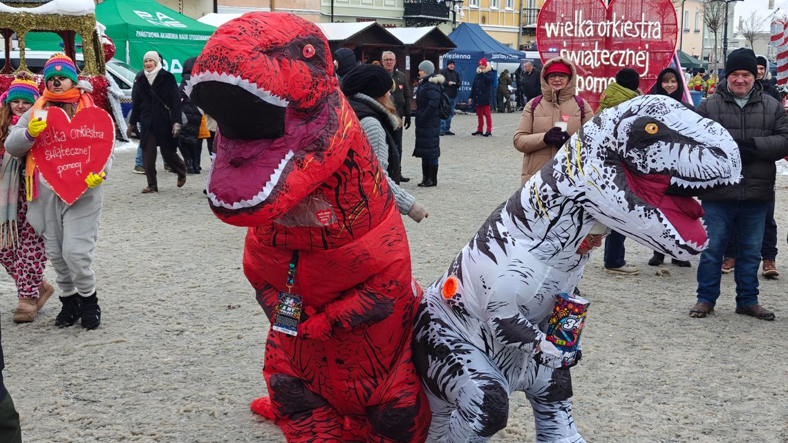 Gorące serca na mrozie. Finał WOŚP w Chełmie z małym zgrzytem