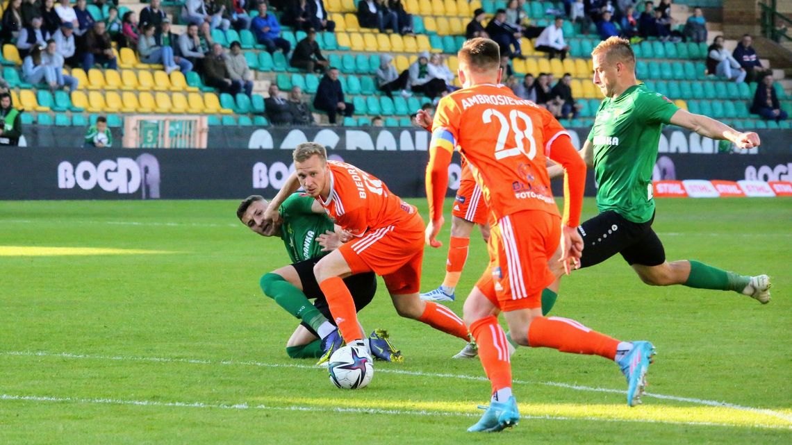 Górnik Łęczna – Bruk-Bet Termalica Nieciecza 1:1. Szanse już tylko matematyczne