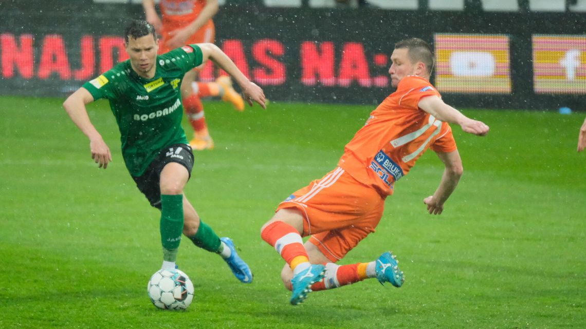 Górnik Łęczna - Bruk Bet Termalica Nieciecza 3:3. Remis o smaku zwycięstwa