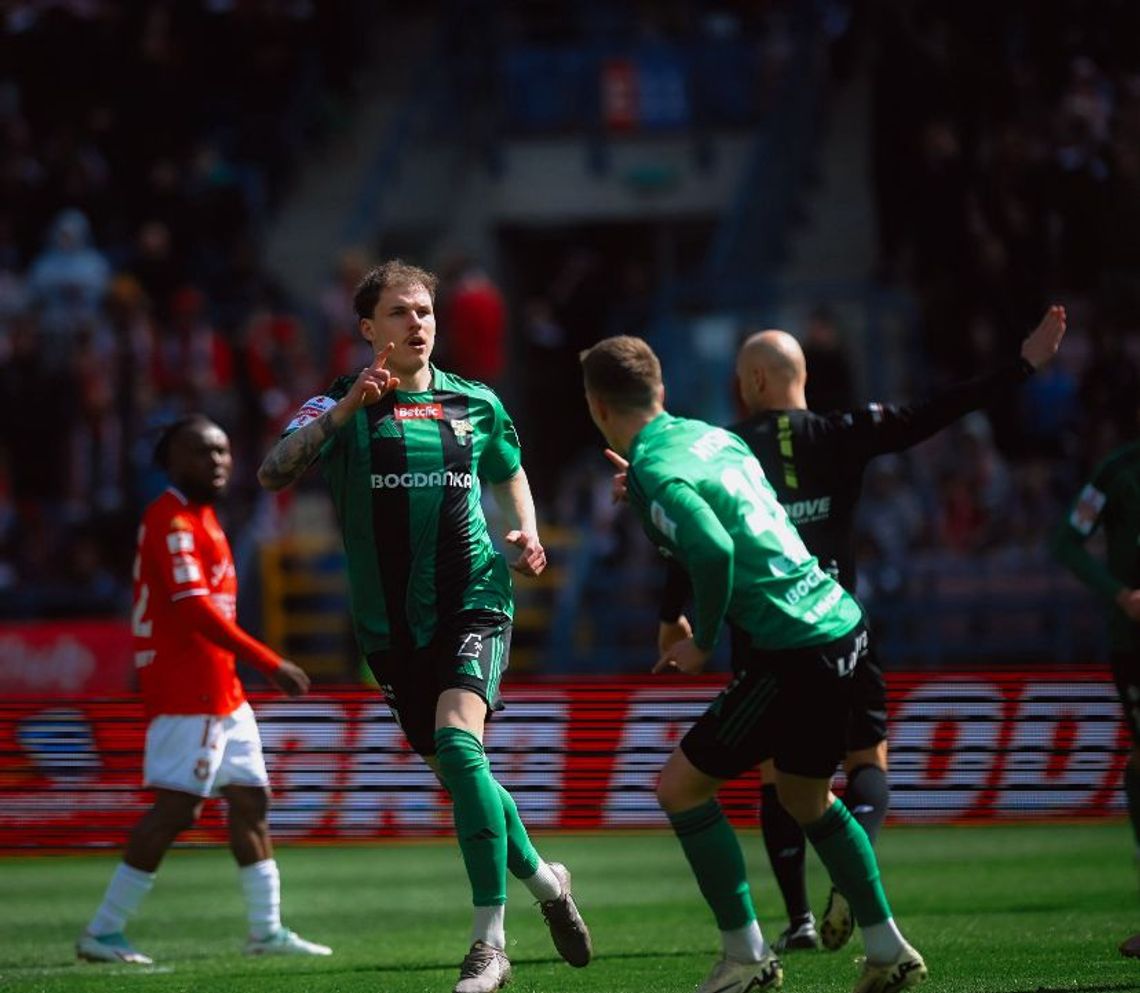 Górnik Łęczna dwa razy prowadził w Krakowie z Wisłą, ale finalnie nie zdobył punktów