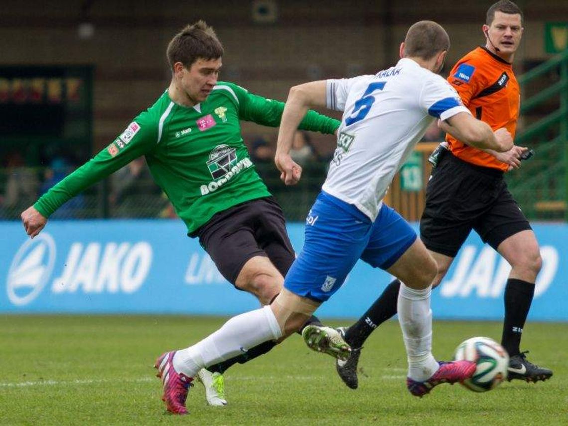 Górnik Łęczna - Lech Poznań 1:1, zatrzymali faworyta (zdjęcia,wideo)