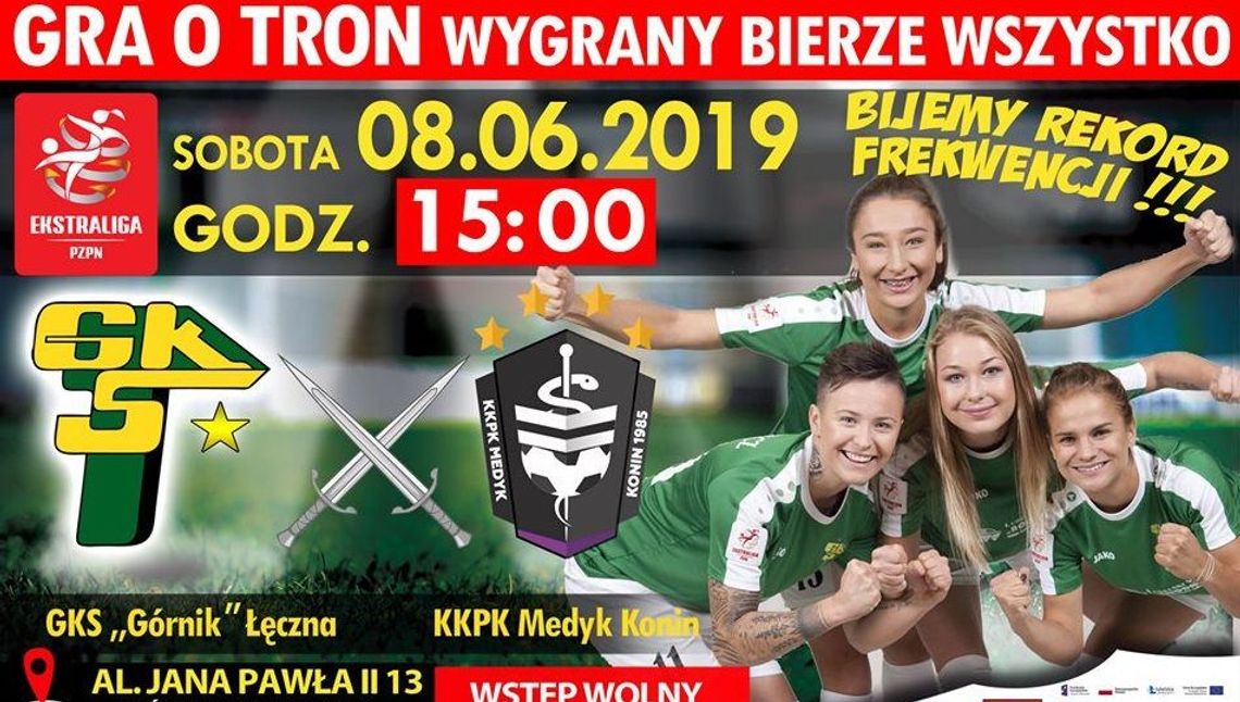 Górnik Łęczna – Medyk Konin, czyli w sobotę mecz o mistrzostwo