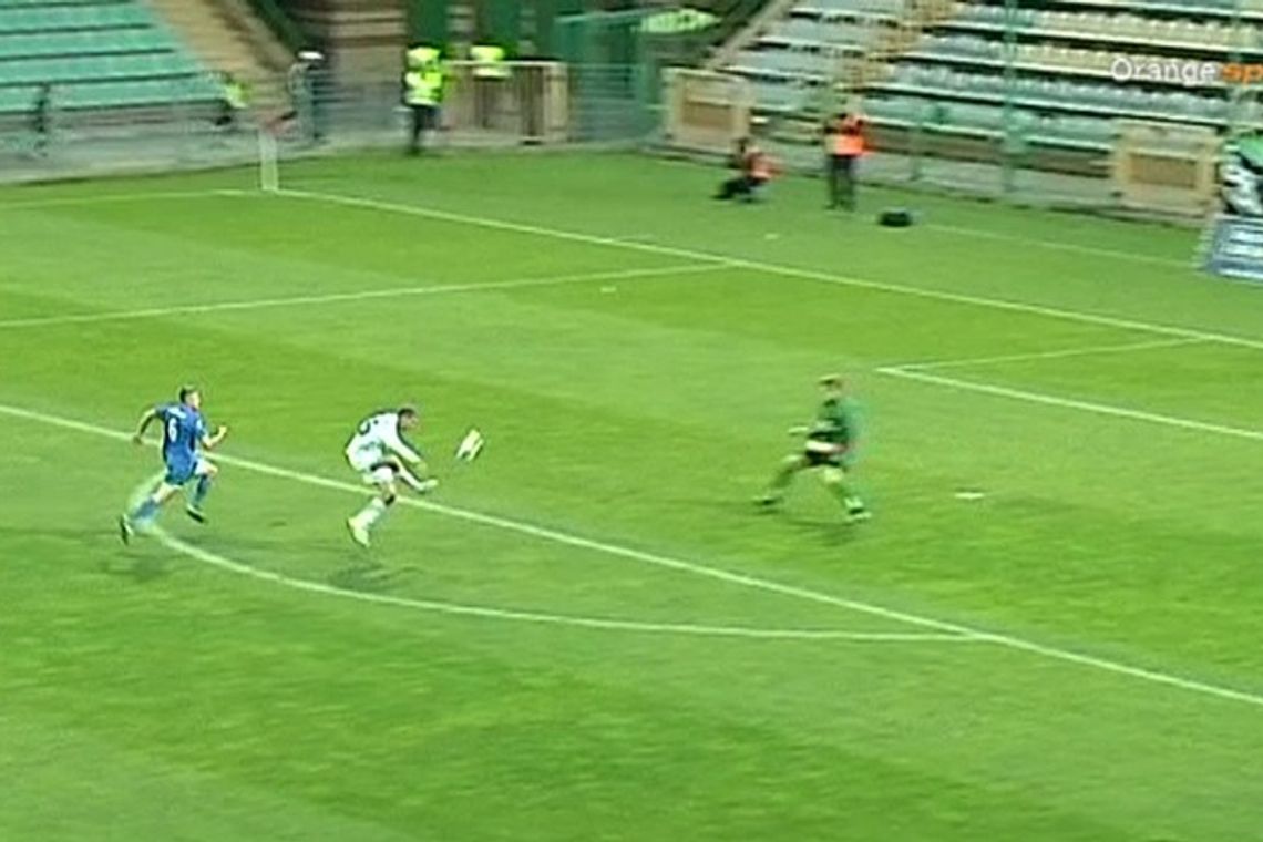 Górnik Łęczna - Puszcza Niepołomice 2:0. Wskoczyli na podium (wideo)