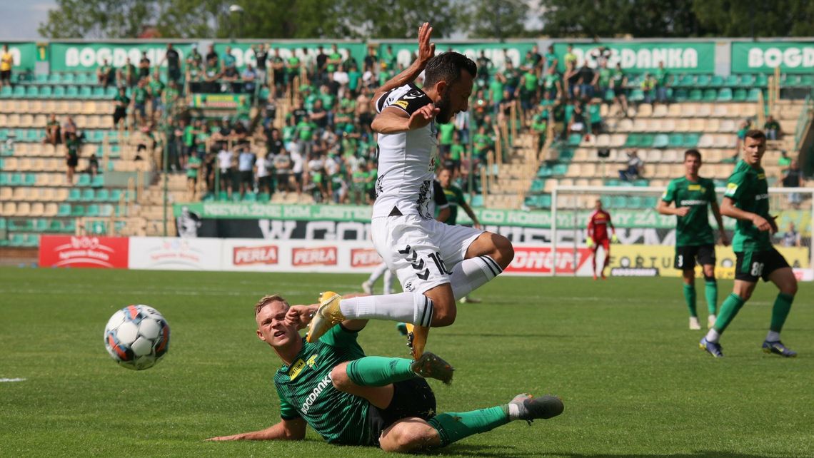 Górnik Łęczna – Sandecja Nowy Sącz 1:1. Znowu szybko stracili gola