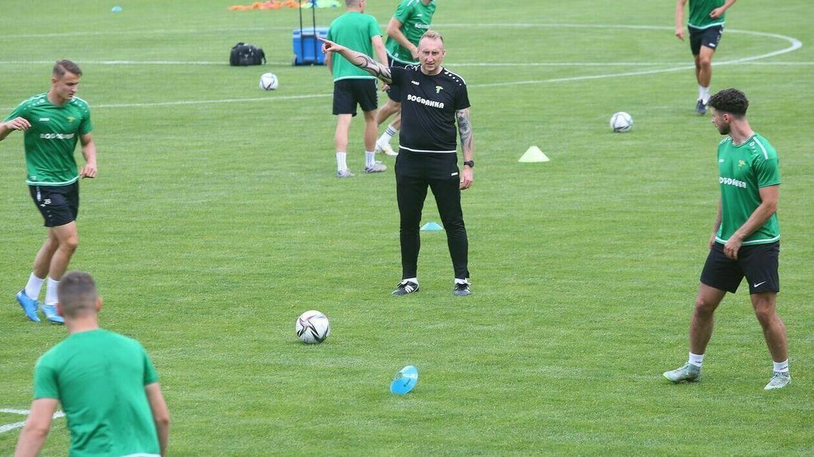 Górnik Łęczna szykuje się do pierwszego letniego sparingu