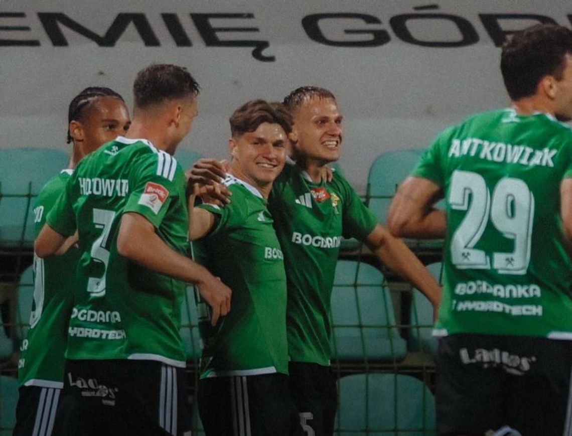 Górnik Łęczna wygrał z Rekordem Bielsko-Biała i "wskoczył" do strefy barażowej