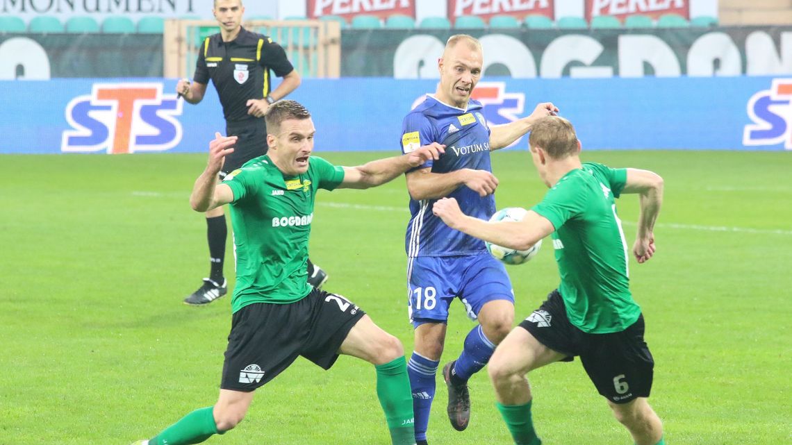 Górnik - Miedź 1:0. Wygrana rzutem na taśmę