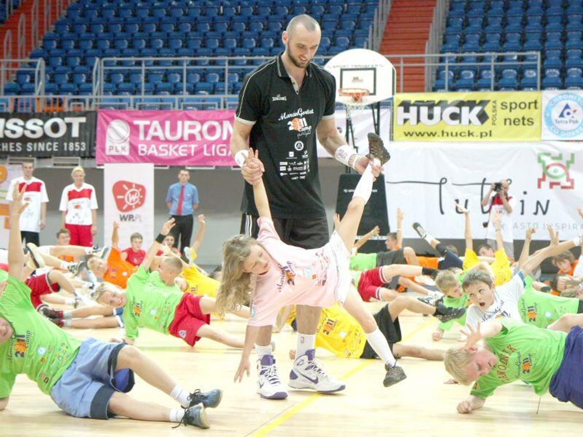 Gortat w Lublinie. \"Żaden pan. Po prostu Marcin\"