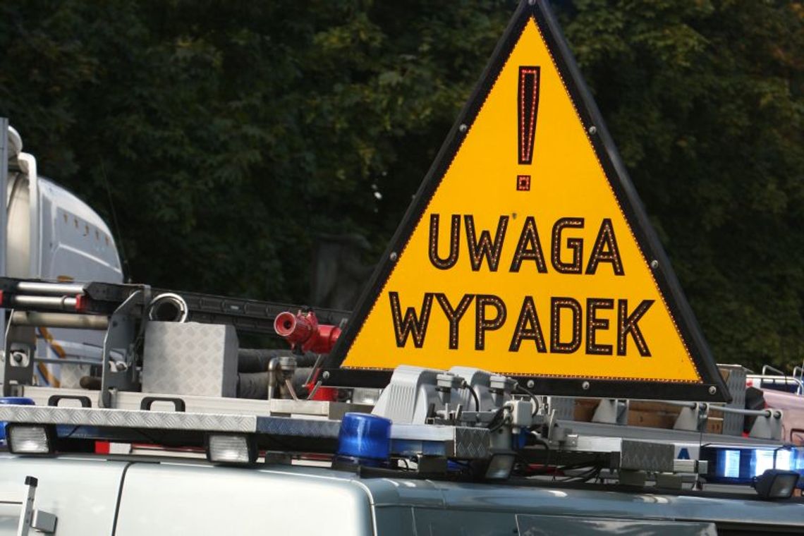 Gościeradów: Zderzenie dwóch ciężarówek. Droga zablokowana