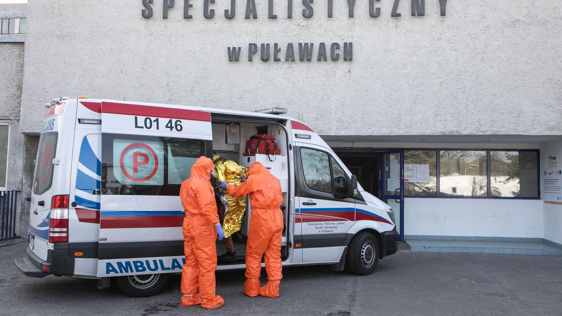 Gotowi do wojny z koronawirusem. Kończą się prace adaptacyjne w szpitalu w Puławach
