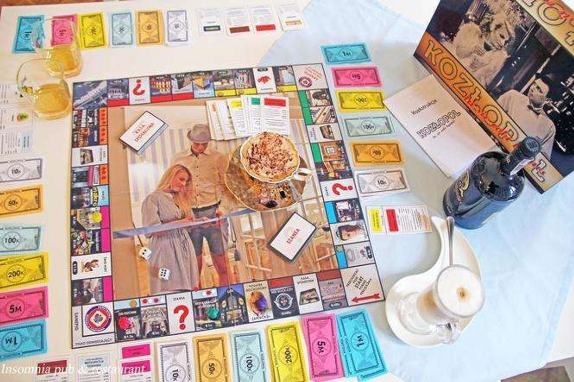 Gra z lubelskimi restauracjami na planszy. Nietypowy prezent świąteczny