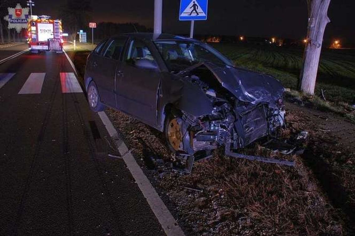 Grabowiec: 18-latek wymusił pierwszeństwo na skrzyżowaniu