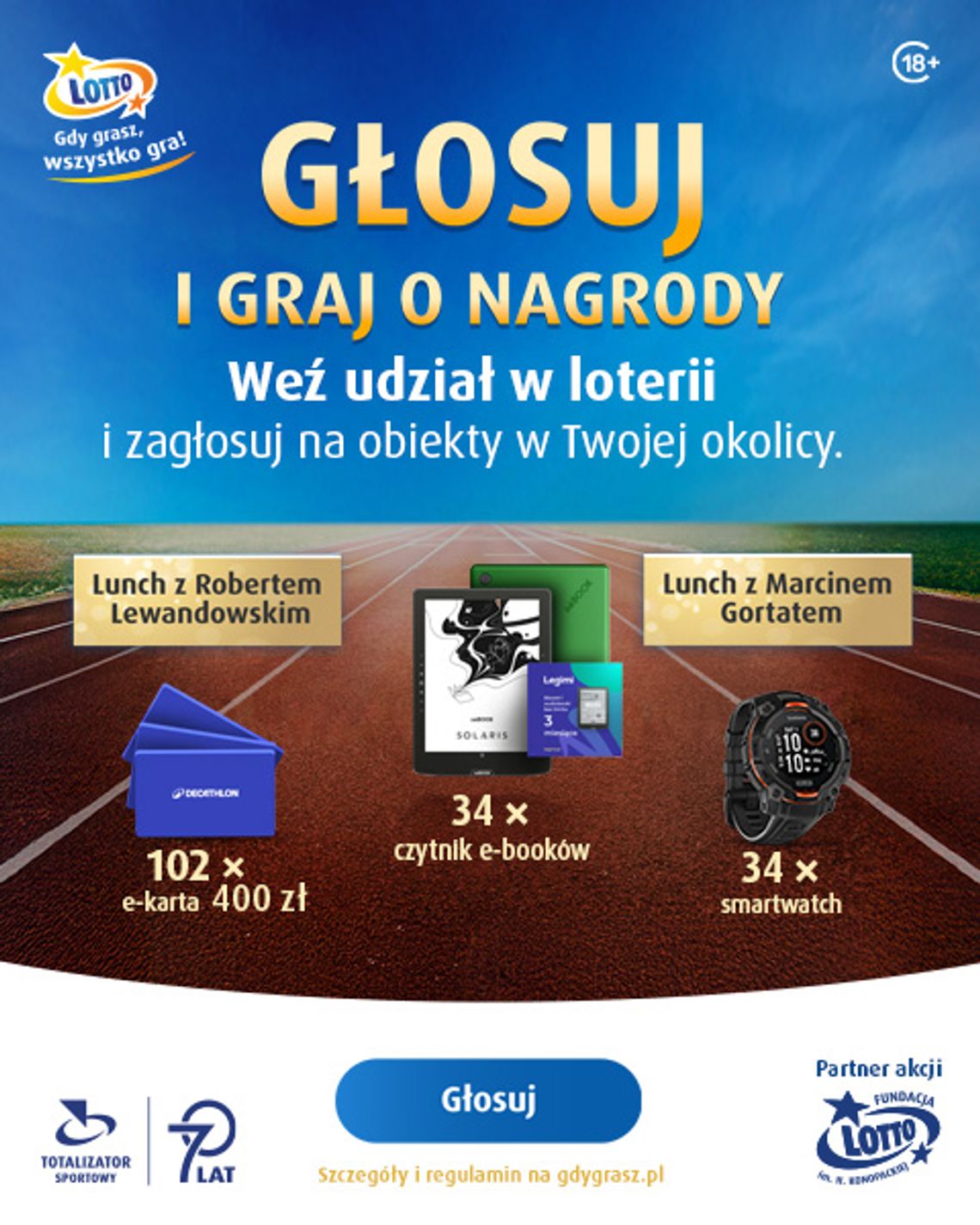Gracze LOTTO zadecydują, które obiekty sportowe lub kulturalne otrzymają środki finansowe w ramach „Gdy grasz, wszystko gra” Gracze LOTTO zadecydują, które obiekty sportowe lub kulturalne otrzymają środki finansowe w ramach „Gdy grasz, wszystko gra”