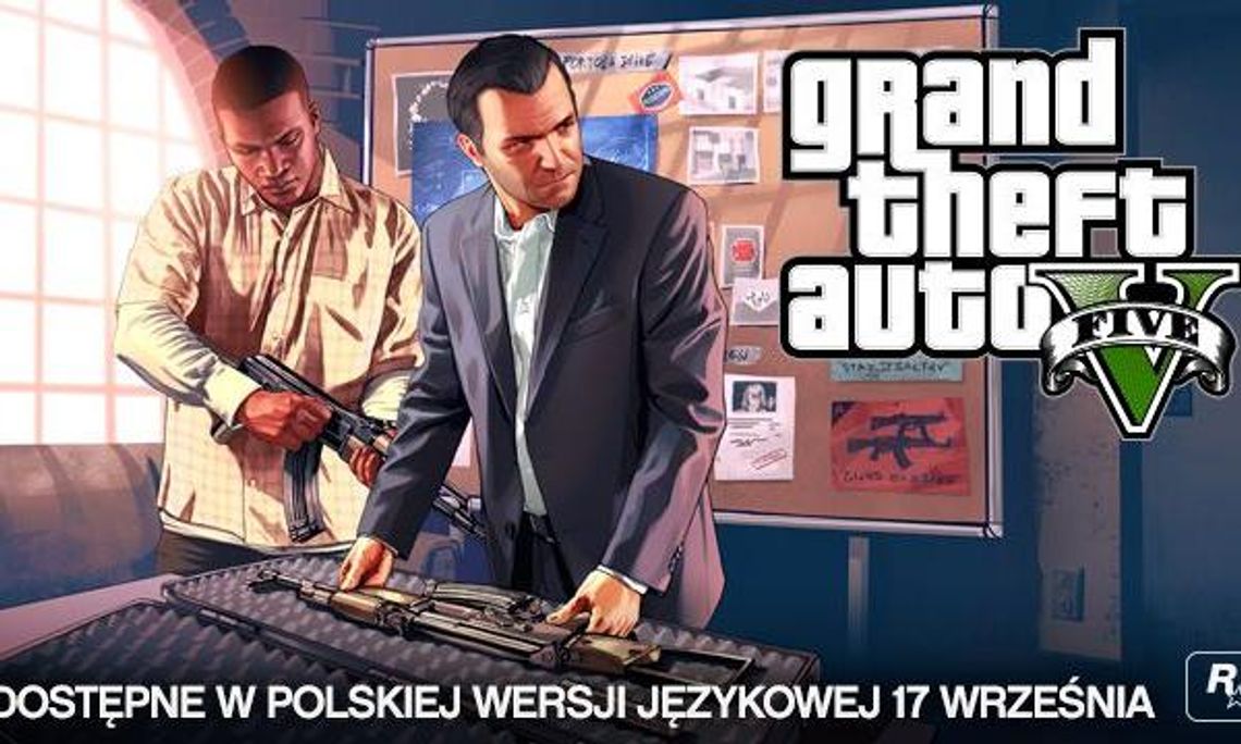 Grand Theft Auto V: Będzie polska wersja językowa