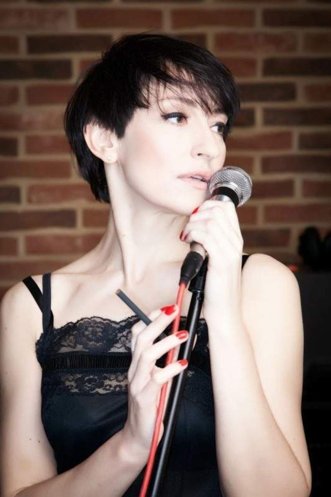 Groniec śpiewa piosenki Osieckiej. Koncert w Lublinie