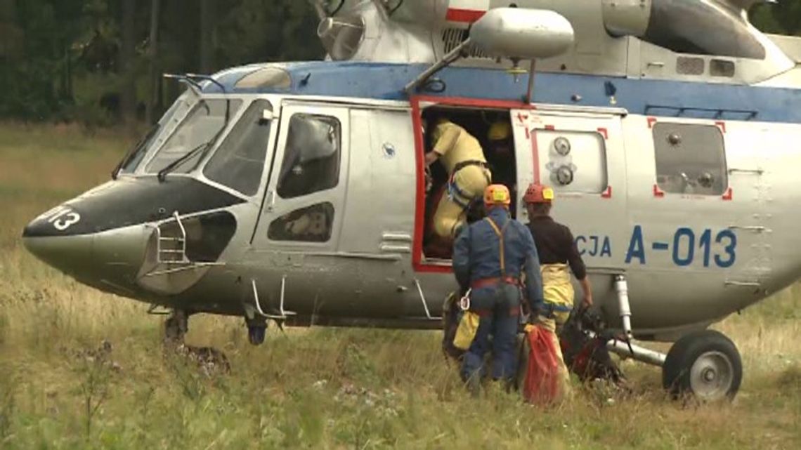 Grotołaz uratowany w Tatrach. 30 ratowników brało udział w akcji (wideo)