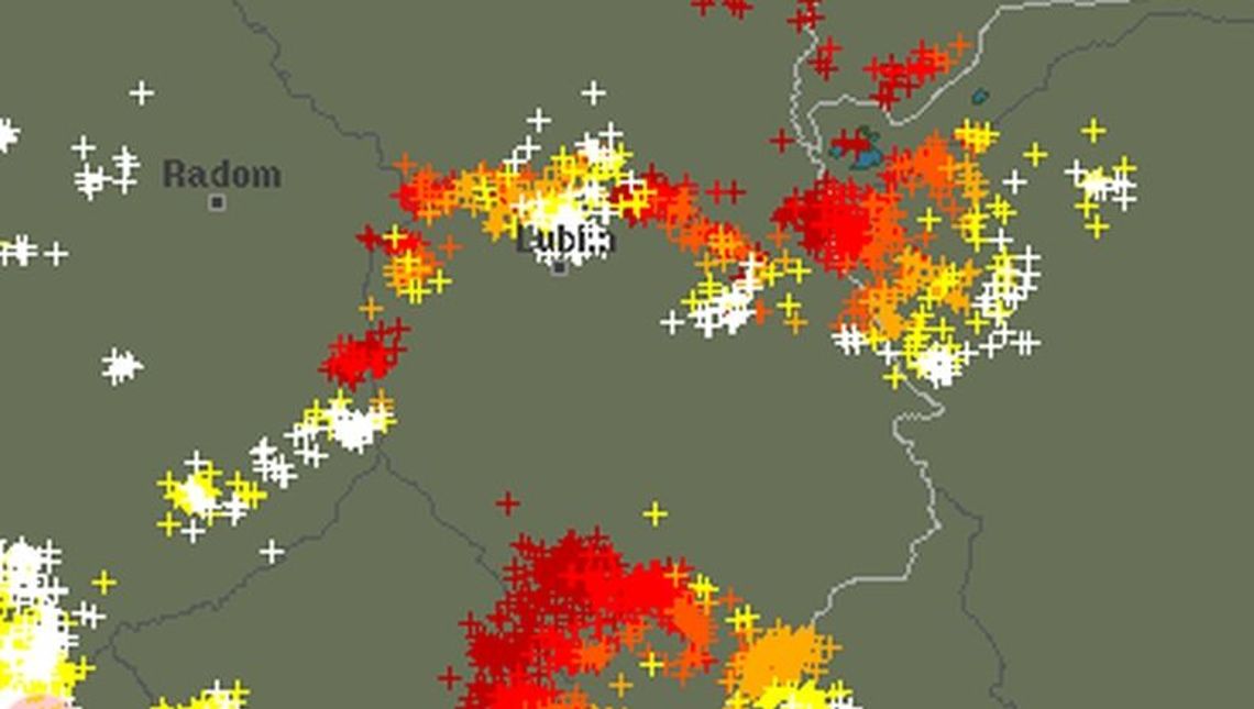 Groźne burze w woj. lubelskim. Jest ostrzeżenie IMGW i alert RCB