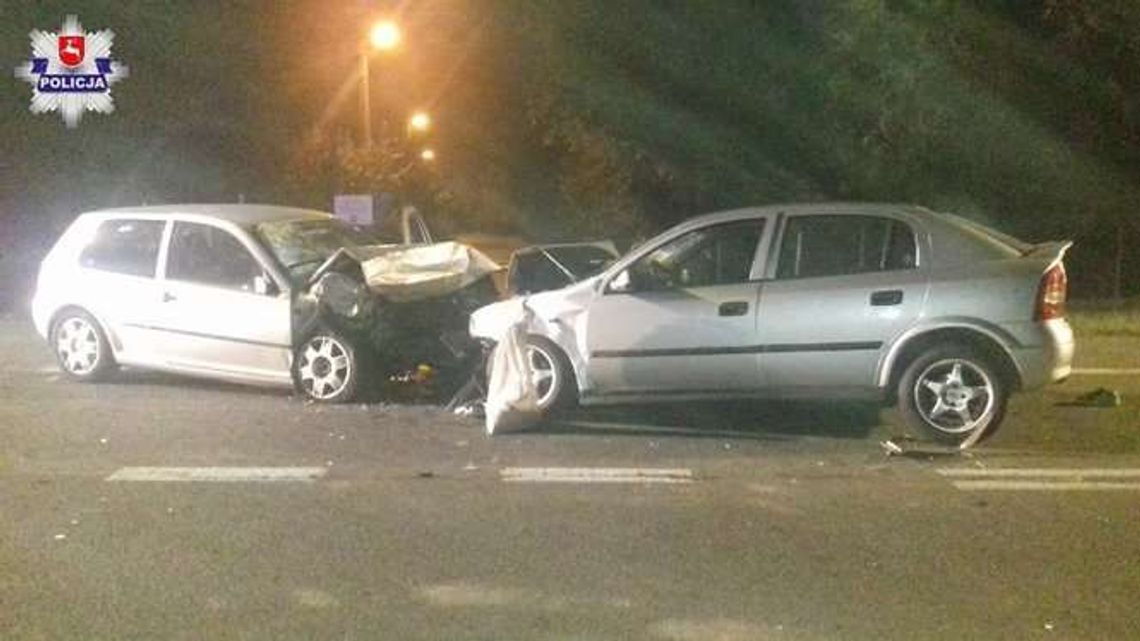 Groźny wypadek na DK 17. Są ranni: to potrącony pieszy i kobieta w ciąży