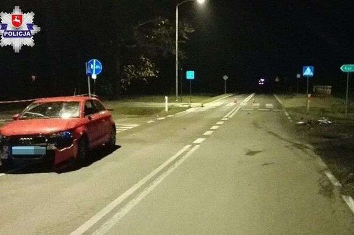 Groźny wypadek na przejeździe dla rowerów. 39-latek ciężko ranny 