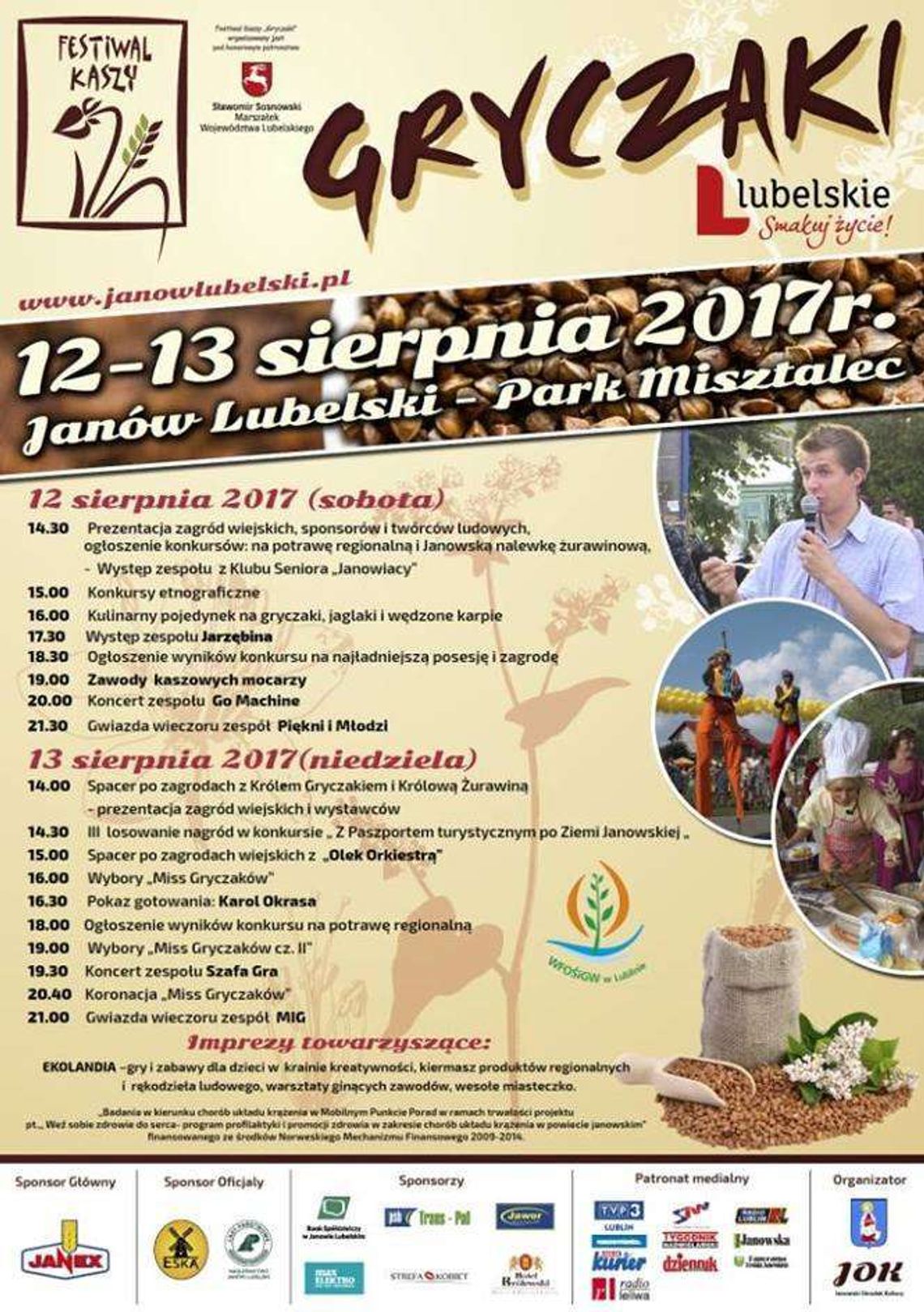 Gryczaki 2017. Święto kaszy już w sobotę w Janowie Lubelskim