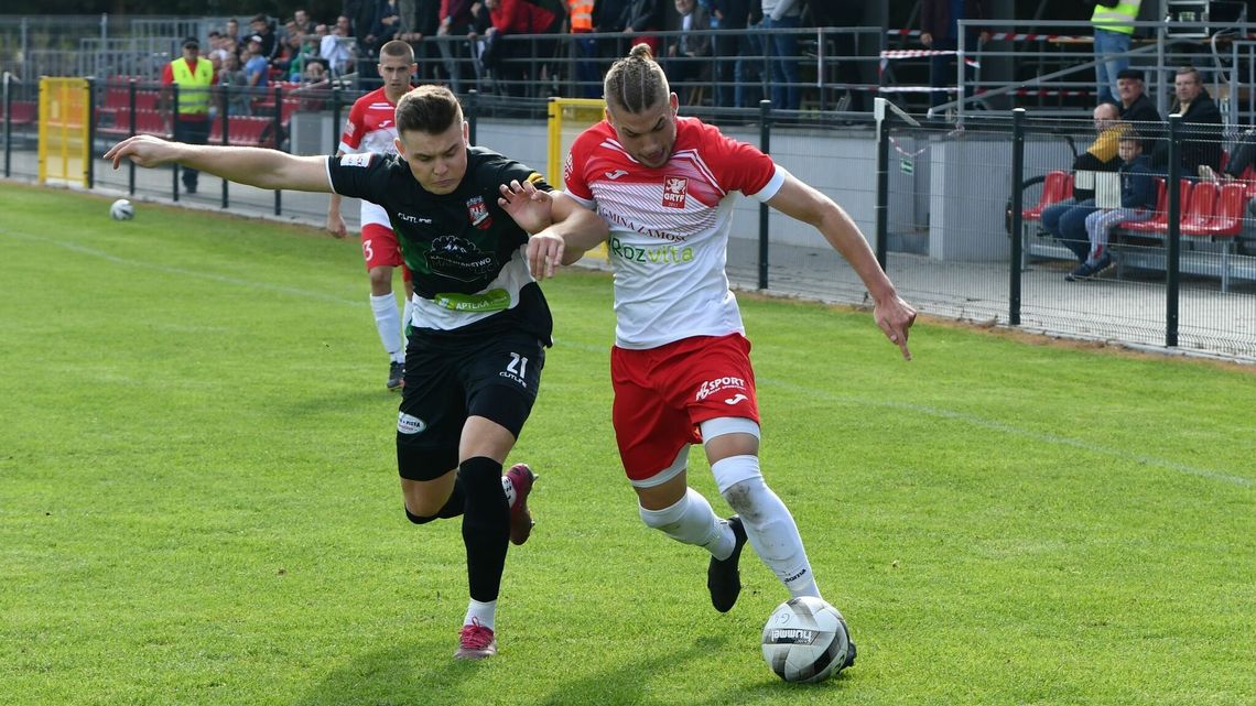 Gryf Gmina Zamość – Huczwa Tyszowce 1:1. Sprawiedliwy remis