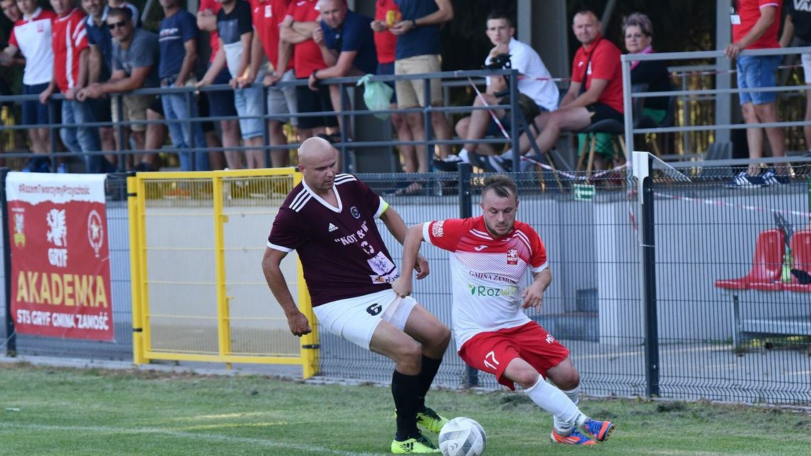 Gryf Gmina Zamość – Kryształ Werbkowice 2:0. Rafał Kycko dał kolejne punkty