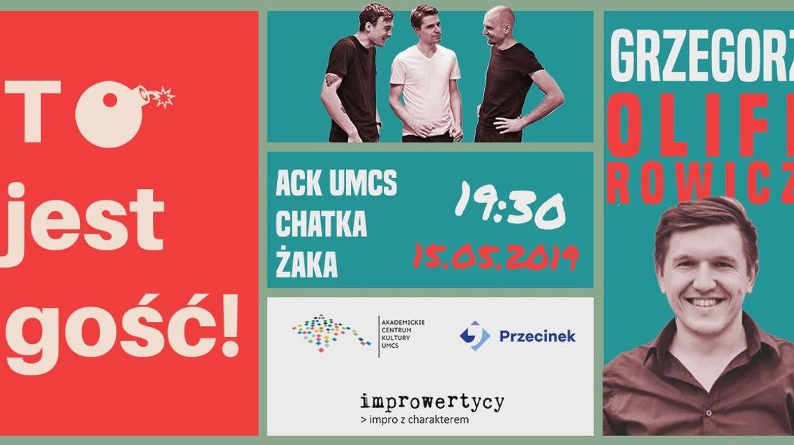 Grzegorz Olifirowicz gościem najbliższego "To jest gość!"