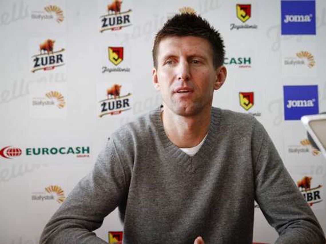 Grzegorz Rasiak piłkarzem Jagiellonii Białystok