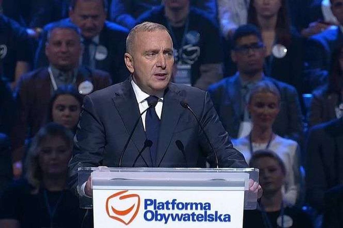 Grzegorz Schetyna na kongresie PO: Chcemy, żeby ludzie nie bali się państwa
