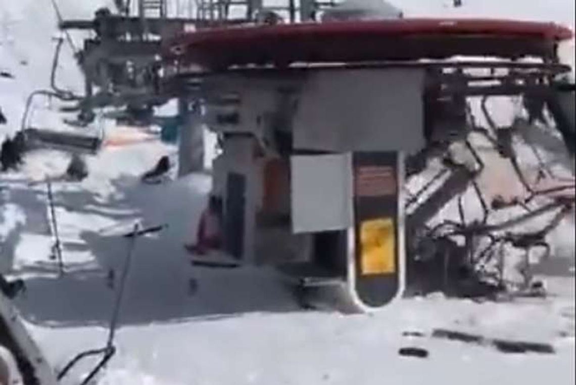 Gudauri: Groźny wypadek na nartach w Gruzji. Wyciąg nagle przyspieszył [wideo]