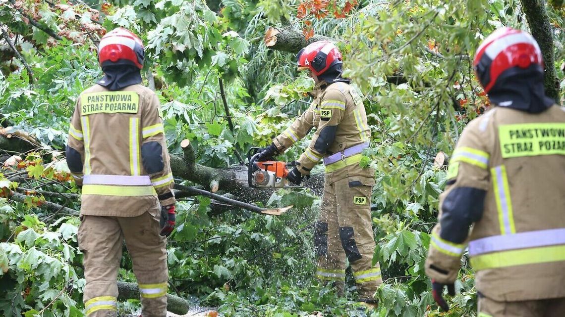Gwałtowna burza uszkodziła linie energetyczne. Bez prądu nawet ponad 10 tys. osób