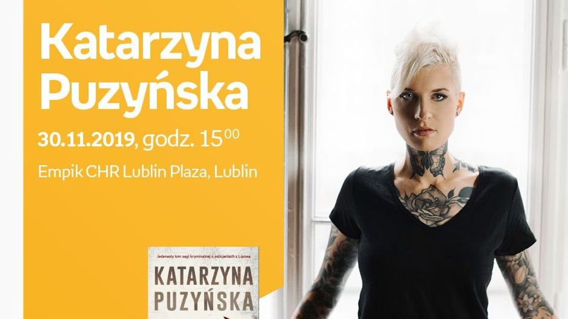Gwiazda polskiego kryminału w Lublinie. Spotkanie z Katarzyną Puzyńską