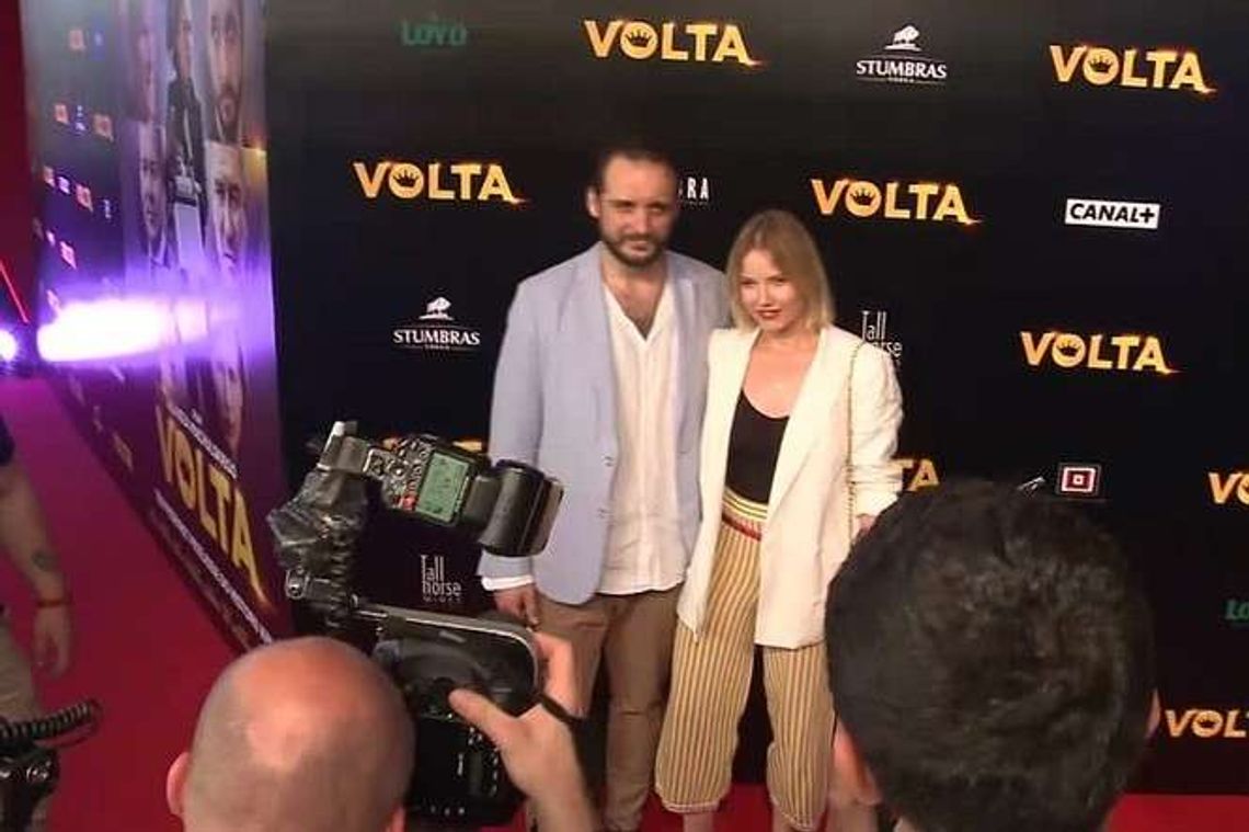 Gwiazdy na warszawskiej premierze filmu "Volta" Juliusza Machulskiego