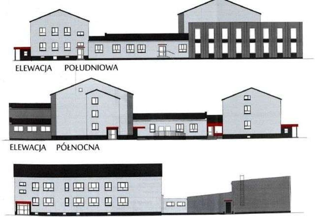 Hala sportowa, restauracja i kaplica w nowym domu dla seniorów