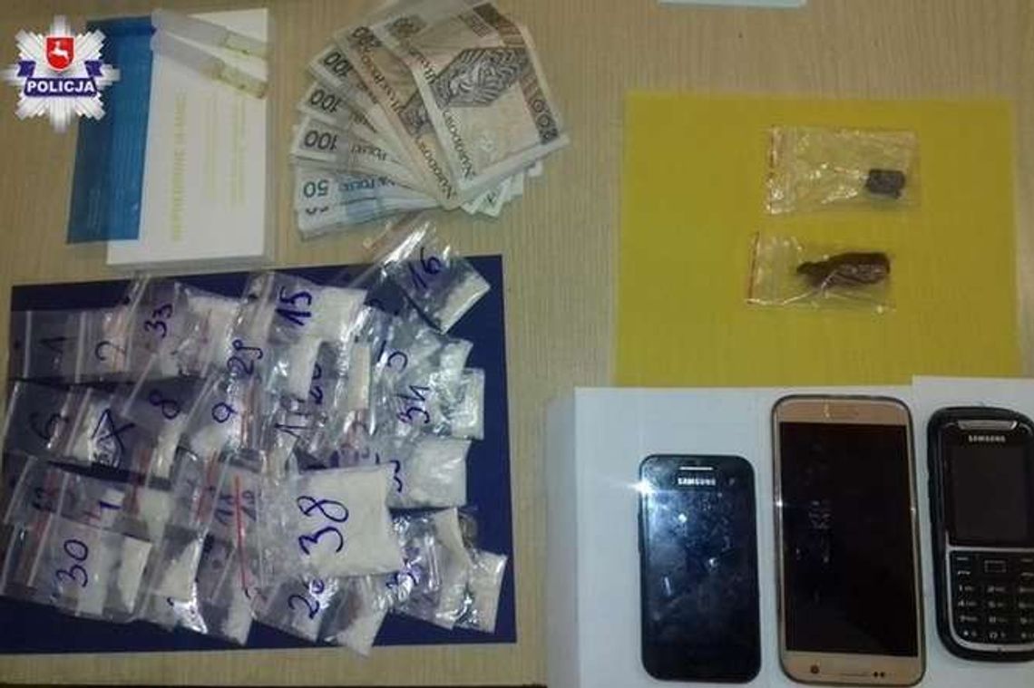 Handel narkotykami w Kraśniku. Dwie osoby zatrzymane