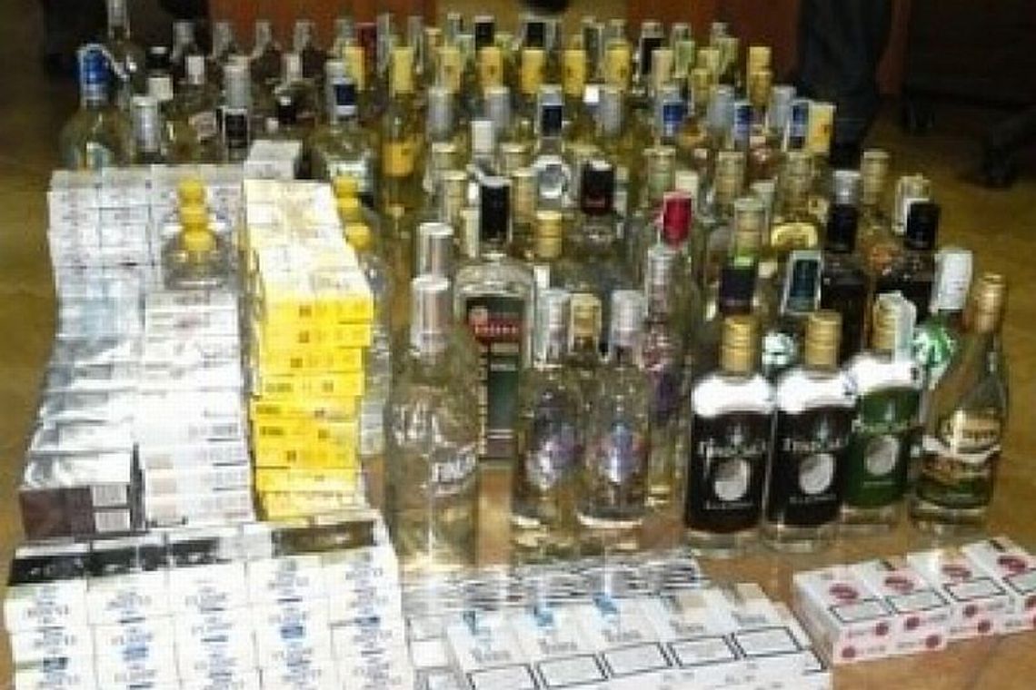 Handlował nielegalnymi papierosami i alkoholem