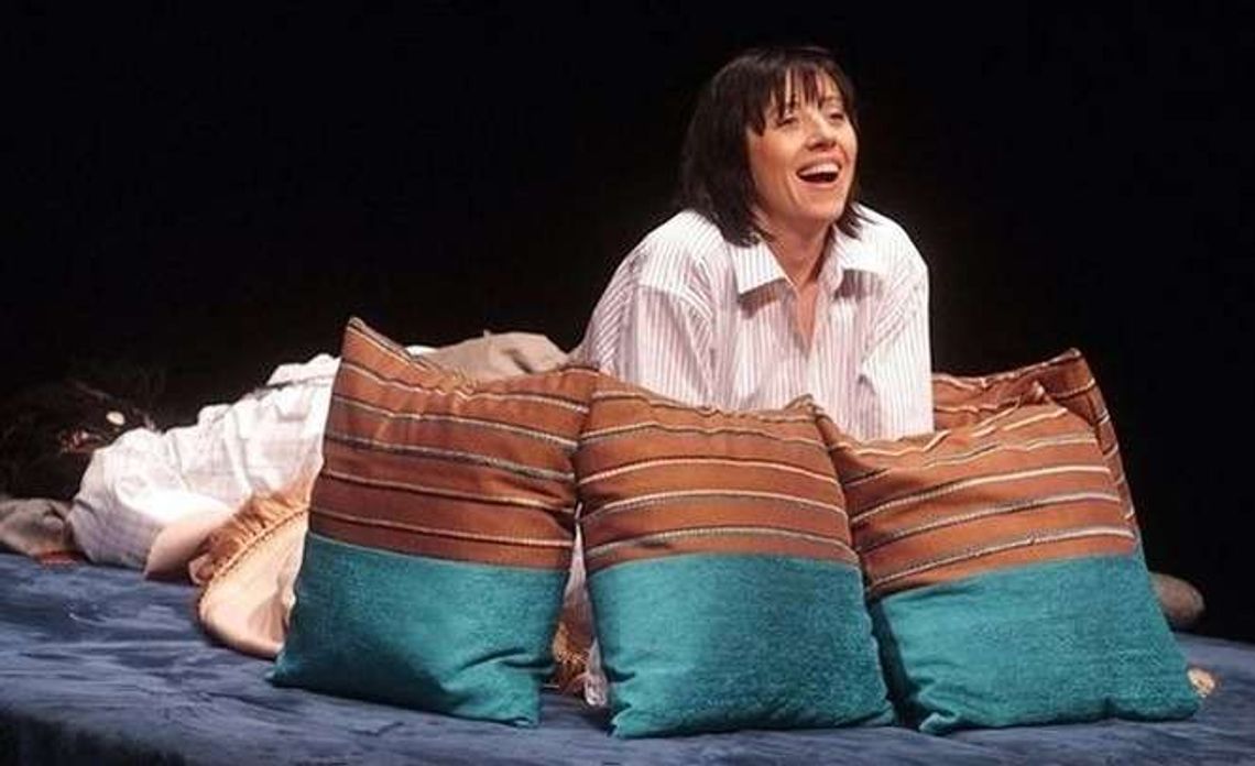 Hanna Śleszyńska jako "Kobieta pierwotna"