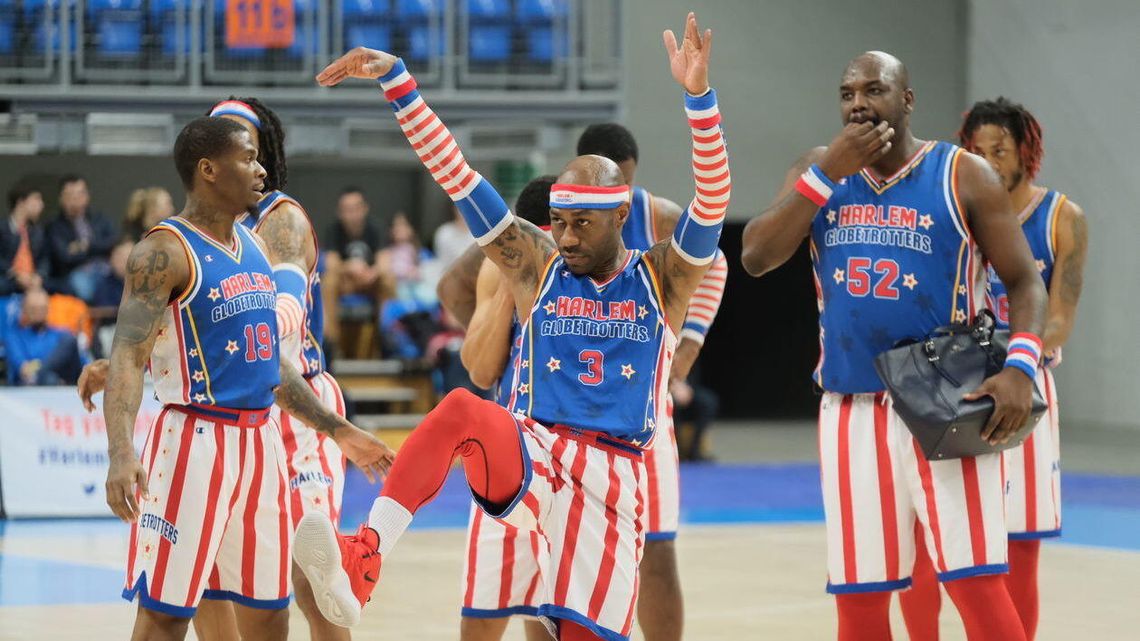 Harlem Globetrotters w Lublinie. Zrobili show i pokazali koszykówkę "na wesoło" [zdjęcia]