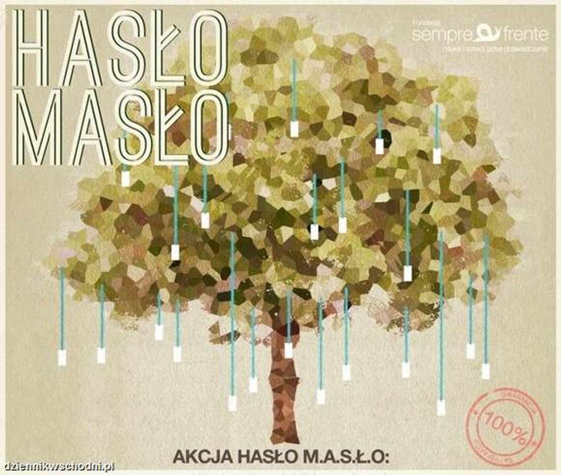 Hasło M.A.S.Ł.O. Wieszanie życzeń na drzewie