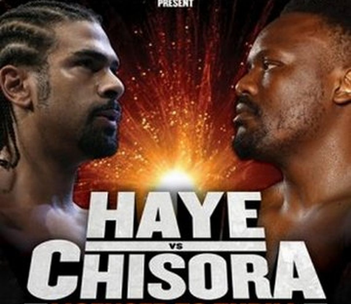 Haye - Chisora. Transmisja online w internecie Haye - Chisora. Transmisja online w internecie