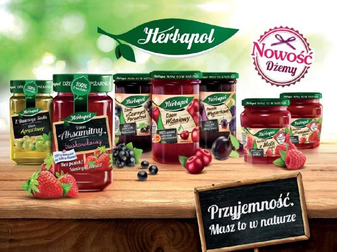 Herbapol Lublin wchodzi na rynek dżemów