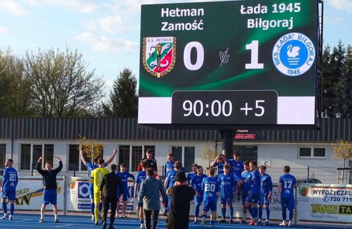 Hetman Zamość przegrał pierwszy mecz w sezonie. Łada 1945 Biłgoraj lepsza w derbach