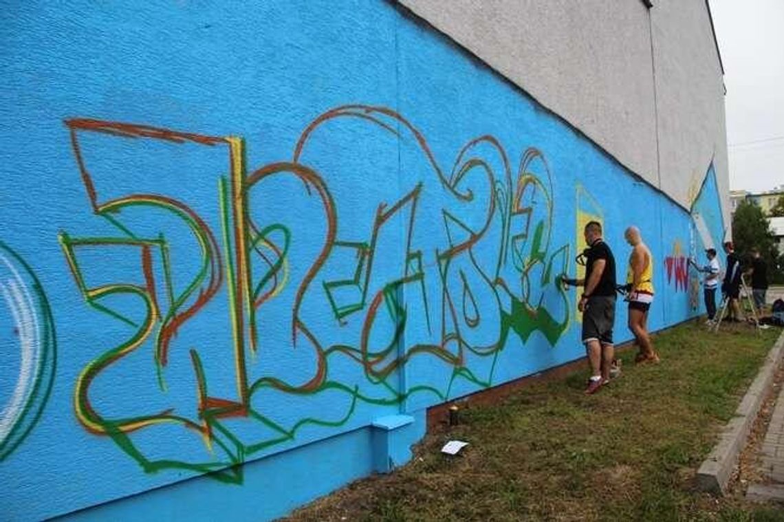 Hip hop, breakdance  i legalne graffiti w Terespolu 