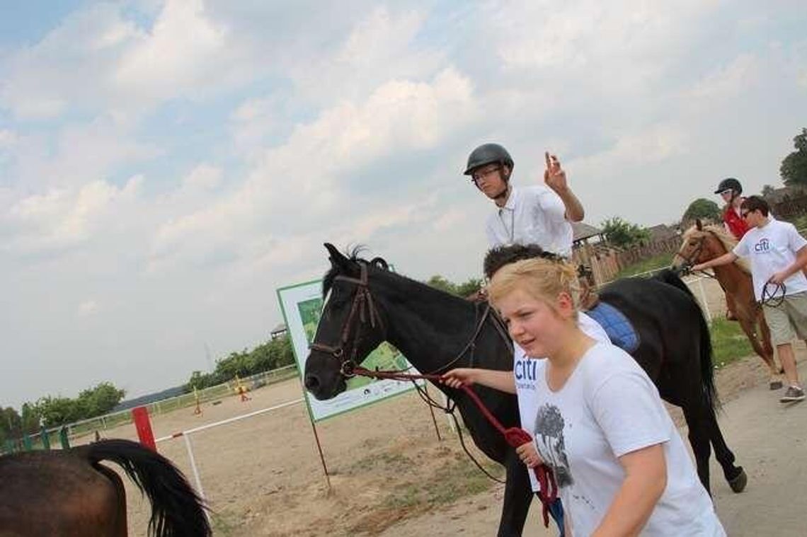 Hipoterapia na Wiosennym Trakcie. Szlak dla niepełnosprawnych otwarty