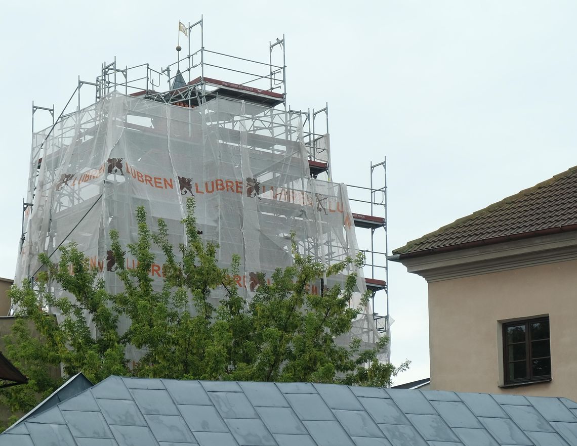 Historyczny Lublin w pomniejszeniu stanie na deptaku