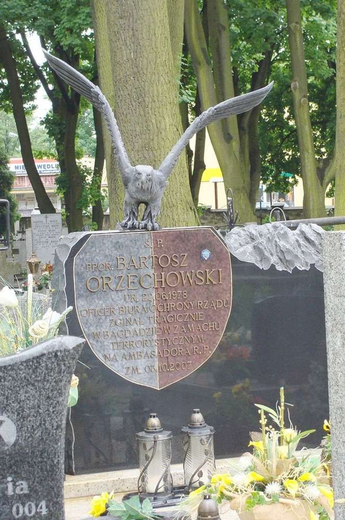 Honorowy Obywatel Zamościa ppor. Bartosz Orzechowski