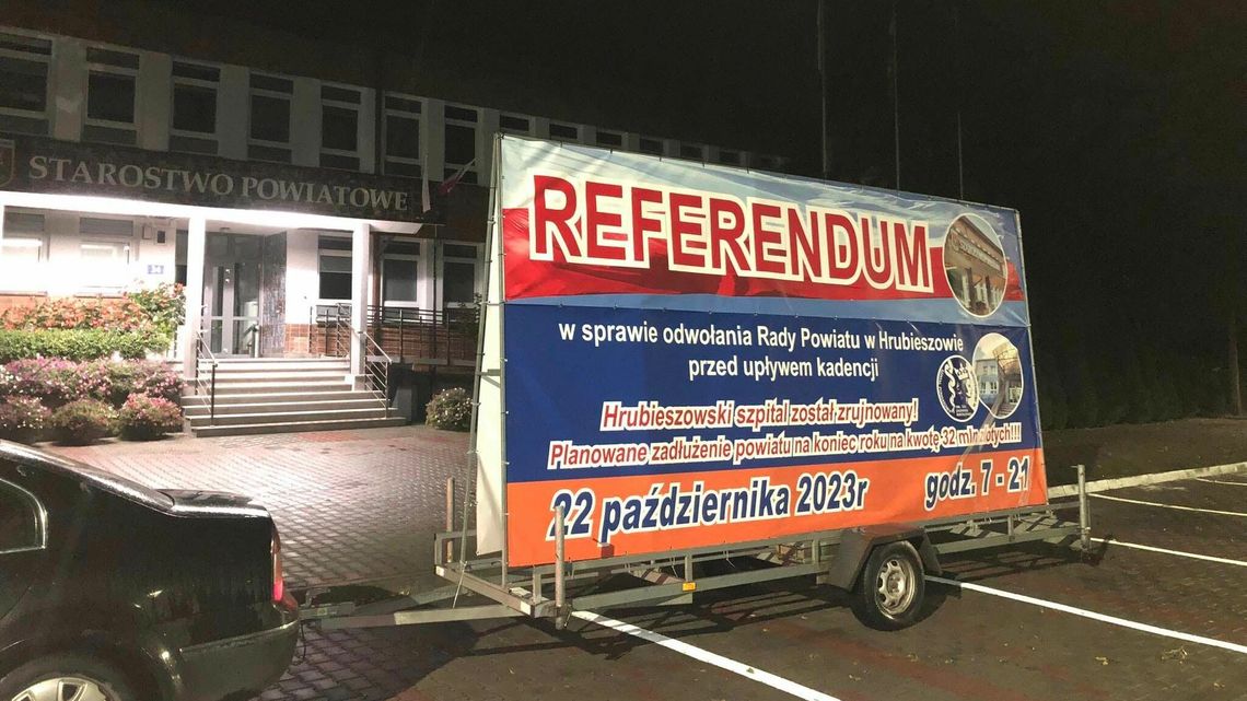 Hrubieszów: Powiatowi radni zachowają mandaty. Referendum jest nieważne